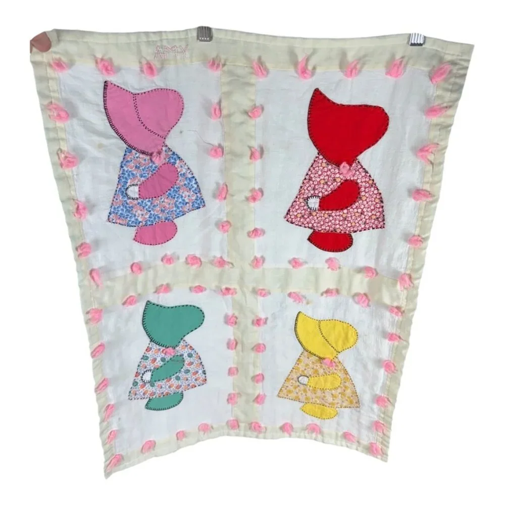 Hand‎ Quilted Baby Blanket
